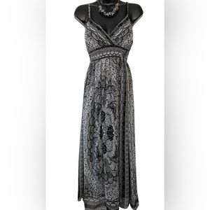 SHE’S COOL Maxi printed dress